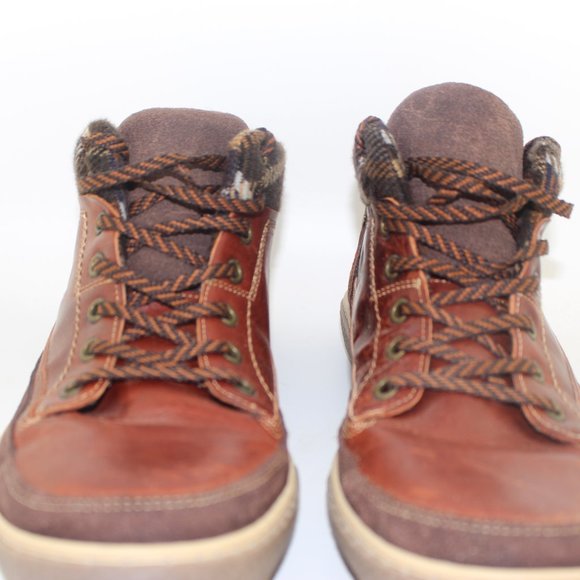 Steve Madden Buzzkill Leather Boots Sz. 12 - Picture 2 of 6